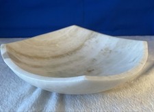 White Marble Square Decorative Bowl Polished ...