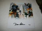 DAVE ROBINSON AUTOGRAPHED SIGNED AUTO 8X10 PHOTO GREEN BAY PACKERS FREE SHIPPING