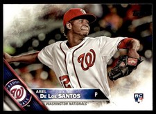2016 Topps Abel De Los Santos Rookie Washington Nationals #394