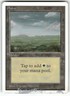 Plains (C) Unlimited Edition Land Magic: the gathering Damaged