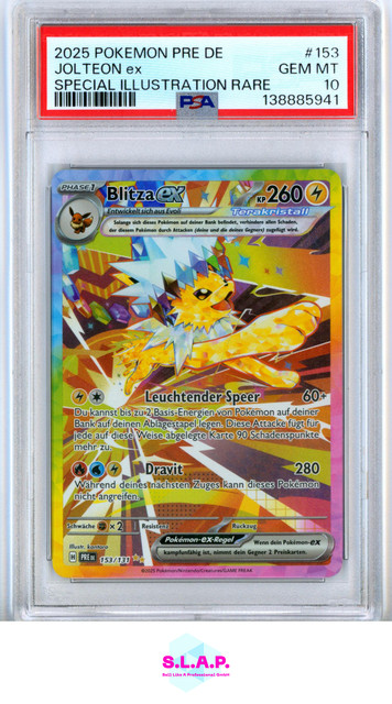 Jolteon ex #153 (Prismatic Evolutions (2025))