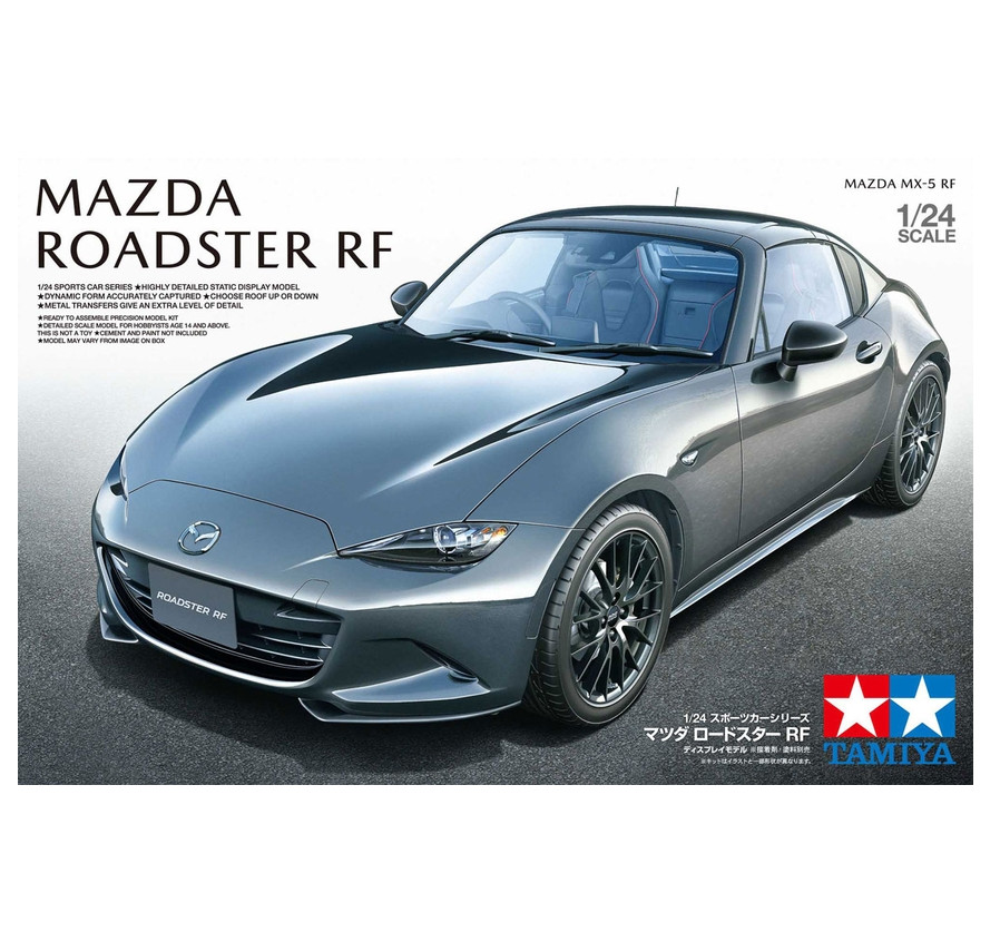 Tamiya 24353 Mazda MX-5 Roadster RF 1:24 Scale Kit