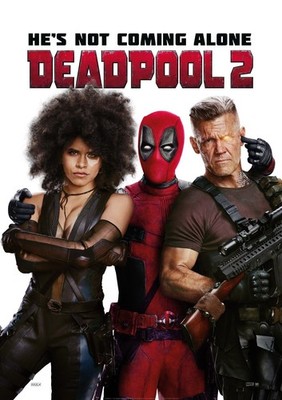 368465 Deadpool 2 Movie Ryan Reynolds Josh Brolin Cable Print Poster