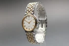 Vintage 1998 [Exc+5] Seiko Dolce 5E30-6A00 Gold Roman Men's Qz Watch From JAPAN