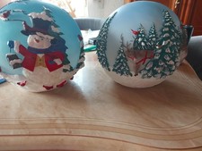 „QVC Kugeln beleuchteter Weihnachtsschmuck Dekoration“