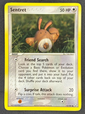 #ad #ad Pokémon Sentret 75 109 TRR EX Team Rocket Returns LP NM $2.25