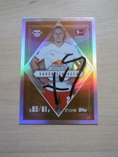 Xaver Schlager Autogramm signed Tradingcard TC Topps "RB Leipzig" 25/26