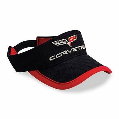West Coast Corvette / Camaro C6 Corvette Pique Mesh Visor - Black