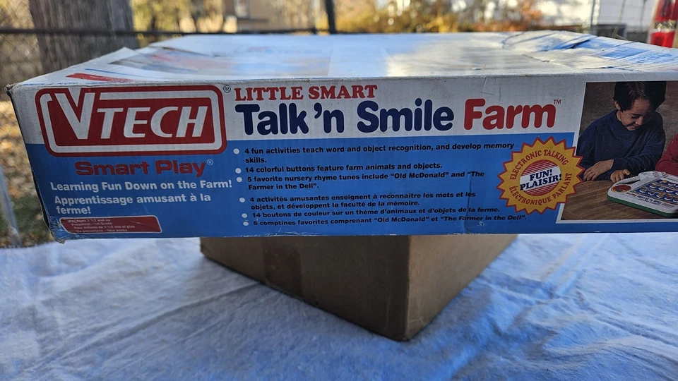 Vintage VTECH Little Smart Talking Smile Farm BNIB - Image 3 of 4