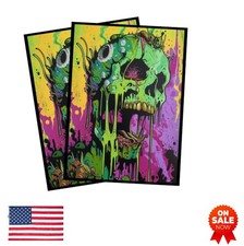 Card Sleeves 105 Count Textured Back Glossy Front Acid Free PVC 66x92 mm