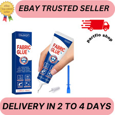 Fabric Glue for Clothing Permanent Washable, Liquid Stitch Fabric Adhesive, Anti