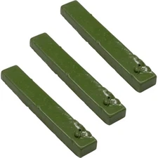 Green dop wax fit for lapidary cabachon forming cutting and polishing 