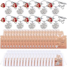 54 Pcs Nurse Appreciation Gifts 18 Nursing Keychains 18 Organza Bags 18 Thank...