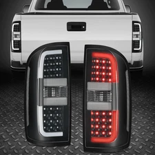 For 15-22 Chevy Colorado GMC Canyon LED Tail Light Lamp Pair Left+Right Black