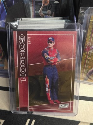 2025 Panini National Silver Packs Jeff Gordon Orange #/199 #35