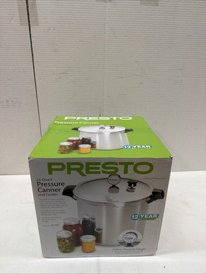NEW PRESTO 01755 PRESSURE CANNER COOKER 16 QUART NEW IN BOX SALE