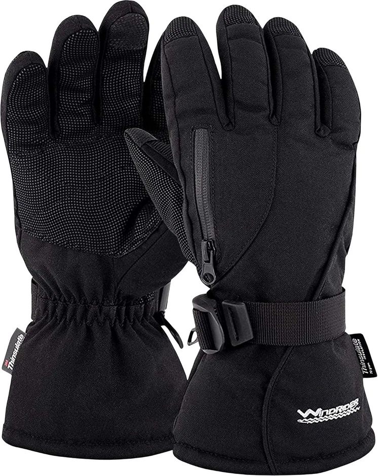 WindRider Rugged Waterproof Winter Gloves | Touchscreen Compatible | Cordura ...