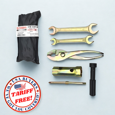 #ad Set Motorcycle Road Trials Tool Kit Yamaha Parts and Accessories FREE SHIPPING $21.50