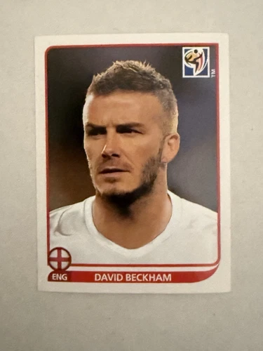 DAVID BECKHAM Panini FIFA World Cup 2010 #190 England