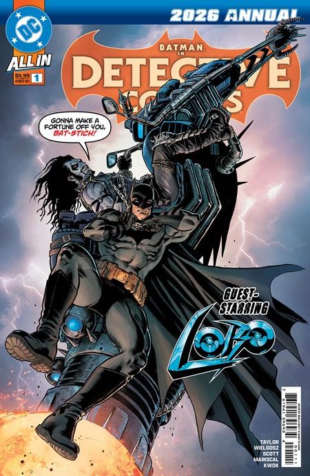 DETECTIVE COMICS 2026 ANNUAL #1 NM (ONE SHOT) CVR A MIKEL JANIN 7/29/26 DC COMIC