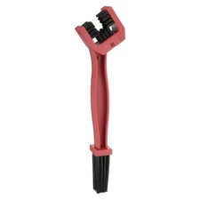 Bicycle Chain Cleaning Tool Brush Bike Clean Brush Kit for Cleaning, Red