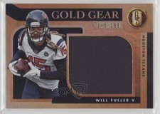 2020 Panini Gold Standard Gold Gear Relics 45/199 Will Fuller V #GG20 13st