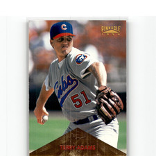1996 Pinnacle Terry Adams #389 Rookie RC Chicago Cubs