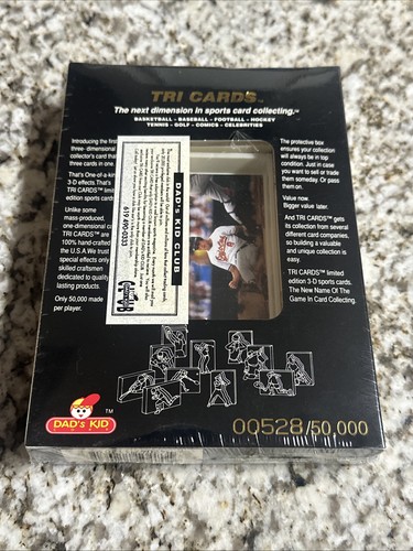 1992 TRI CARDS Cal Ripken Jr. Upper Deck Collector Series Boxed 3-D Card /50k - Bild 2 von 9
