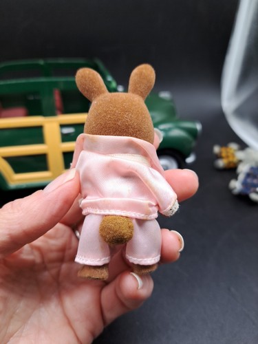 Calico Critters Sylvanian Families Green Woody Family Convertible Car W Family - Picture 15 of 24