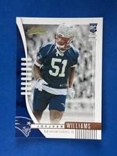 2019 Panini Absolute Yellow #166 Joejuan Williams New England Patriots