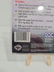 Sega Saturn True Pinball (1996) CIN Complete w/ Manual VGC No Cracks MINT DISC