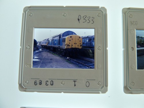 Vintage Train Locomotive slides Bundle - 35mm lot of 10 T-3 - Imagen 2 de 11