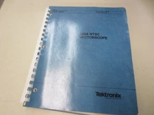 Tektronix 520A NTSC VECTORSCOPE Instruction Manual 070-1709-00