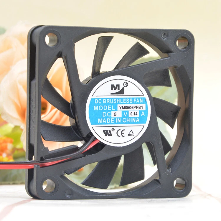 1 pcs M YM0506PFB1 6010 5V 0.14A 6CM cm ultra-thin mute cooling fan - Image 2 of 4