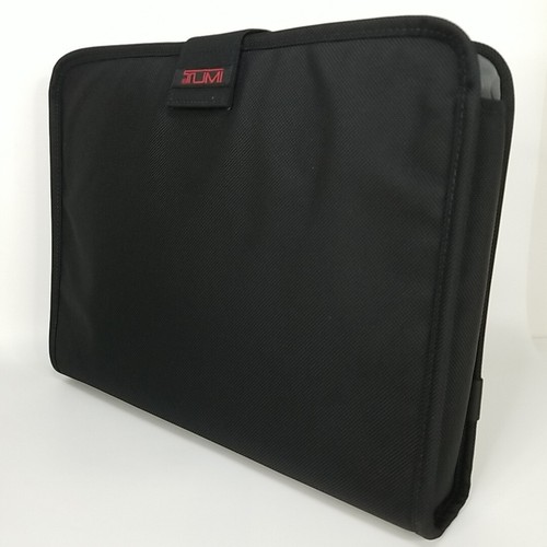 Tumi 14" Czarny balistyczny nylon wyściełany laptop komputer etui torba - Zdjęcie 3 z 11