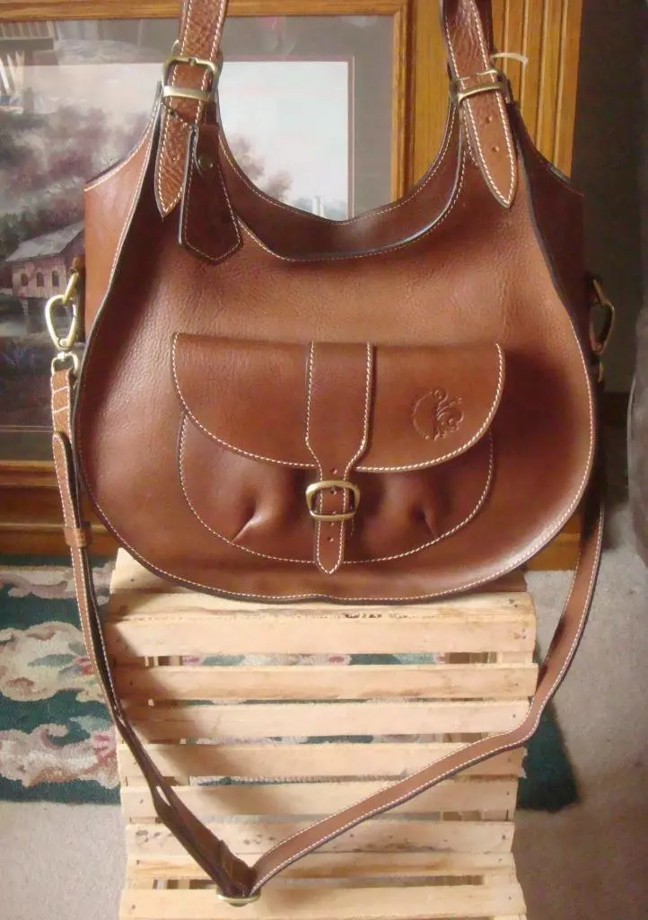 Grain leather hobo bag clearance
