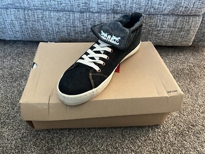 Levi's Sneaker dunkelblau Turn Over Turnschuhe Größe UK 8 EUR 42 60£