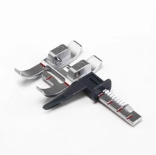 820677096 Snap on Adjustable Guide Presser Foot for Pfaff Group C,D,E,F,G,J,K ID
