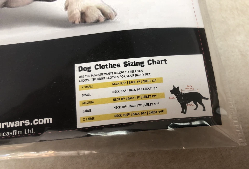 Disfraz de perro Yoda Disney Star Wars The Mandalorian genuino grande Foto 2 de 4