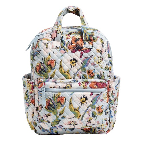 Bengal Lily Quilted Floral Mini Backpack - Vera Bradley NWT Vera Bradley Bengal Lily Essential Compact Backpack  main image 3