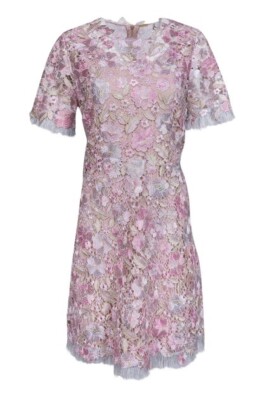 white satin lace maxi dress Ivory Lace Trimmed Satin Bias Cut Maxi Dress L / Ivory