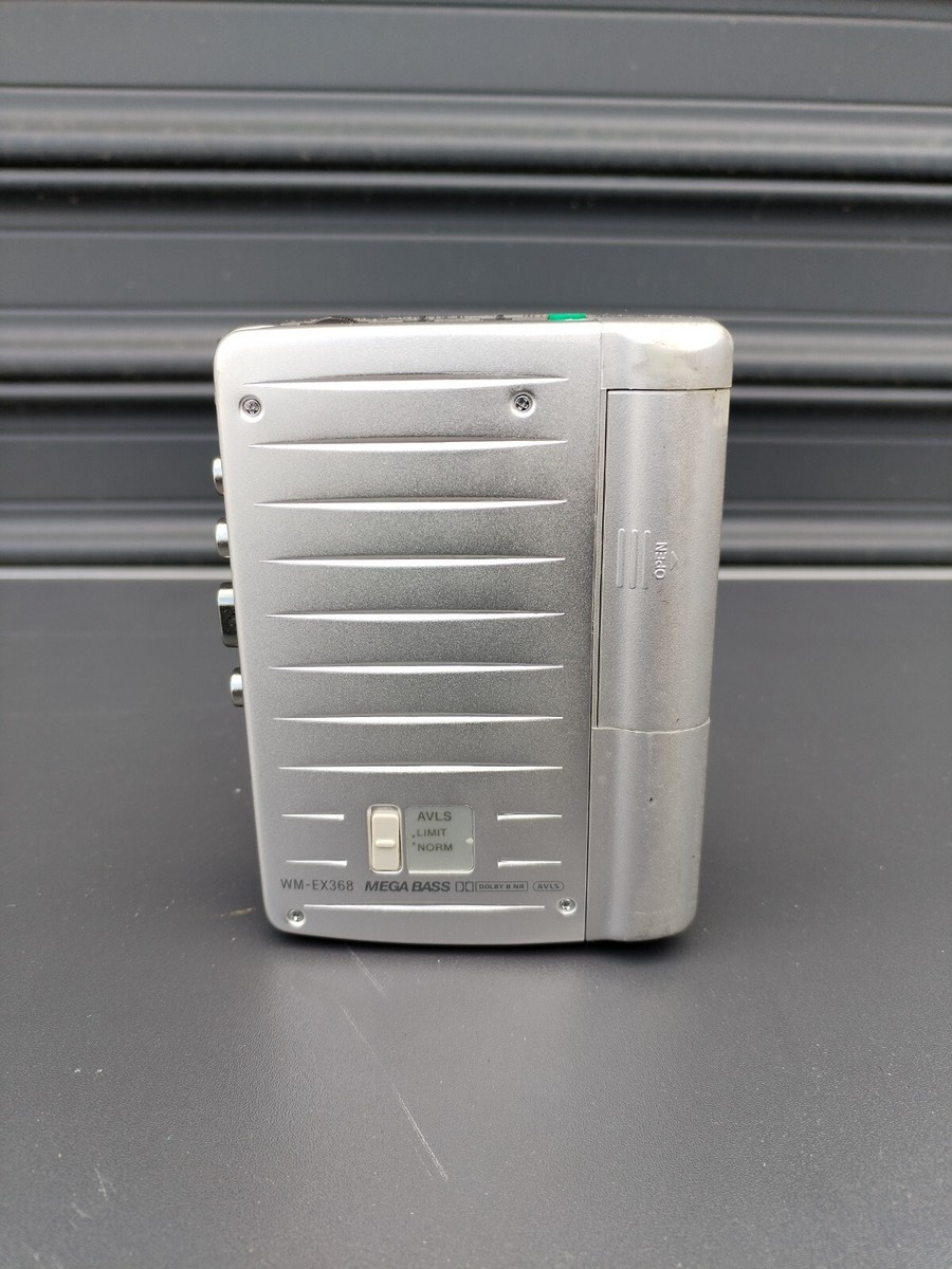 Sony WM-EX368 Walkman Personal Stereo Portable Cassette Sony WM-EX368 Walkman Personal Stereo Portable Cassette