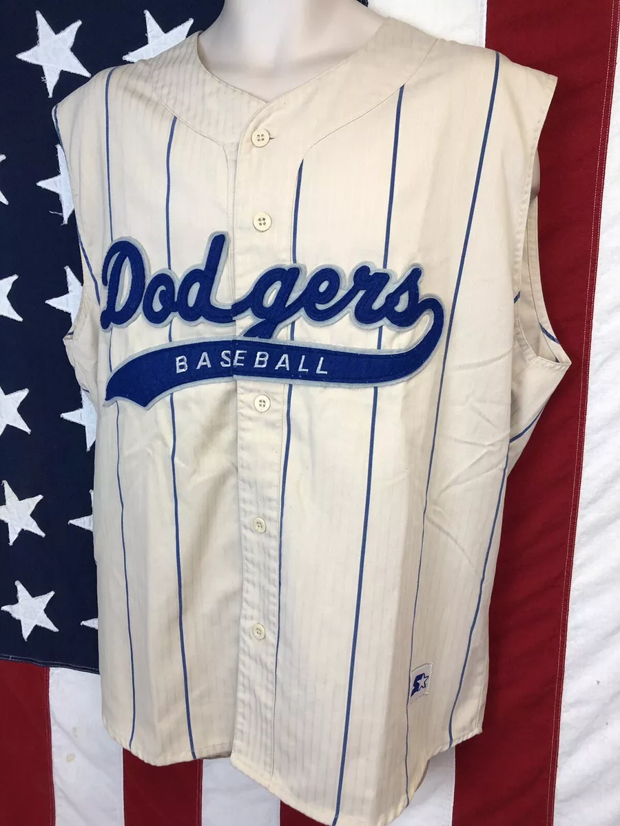 Authentic Starter MLB LOS ANGELES DODGERS Pinstripe Brooklyn