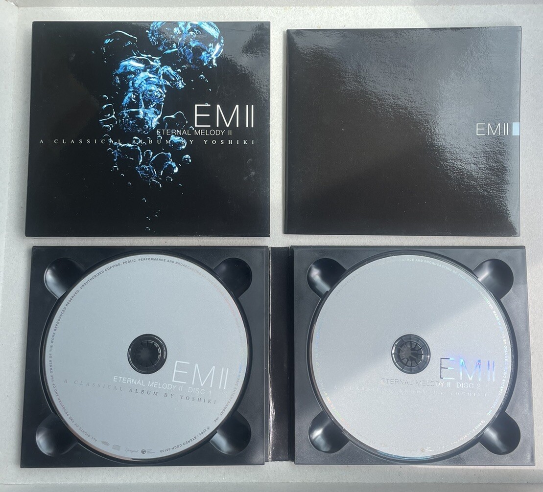 CD YOSHIKI EMⅡ ETERNAL MELODYⅡ EM2 X JAPAN 美品