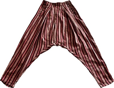 Ensemble Veste & Pantalon Girbaud Bleu Rayures - Taille 38 - Occasion Très Bon état - Style Casual Chic