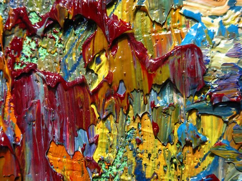 BUY ORIGINAL █OIL█PAINTING█IMPRESSIONISM█ART█REALISM ABSTRACT█OUTSIDER MODERN A - Picture 7 of 14