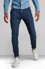 G-Star Raw Men's Rackam Skinny Jeans Ultramarine Blue $210 New