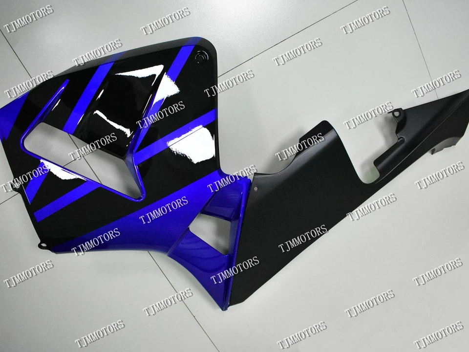 For CBR600RR 05-06 Black Blue ABS Injection Mold Bodywork Fairing Kit Plastic - Image 3 of 4
