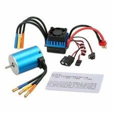 Surpass Hobby 3650 Motore/Albero Brushless3.175 +60A ESC per 1/10 1/12 RC Auto