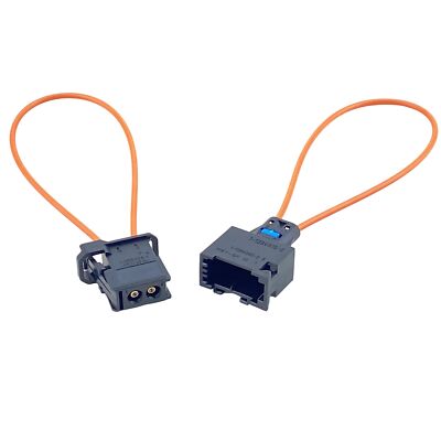 Buchse & Stecker Adapter Glasfaser Optische Bypass Loop Most für Mercedes BMW VW